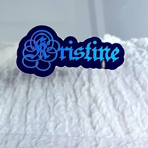 Personally customize sticker